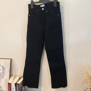 Zara crop jeans